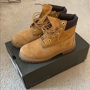Timberland Wheat Nubuck Boots